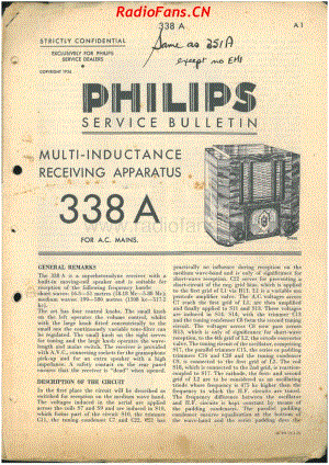 Philips-338A-6V-DW-AC-1936 电路原理图.pdf
