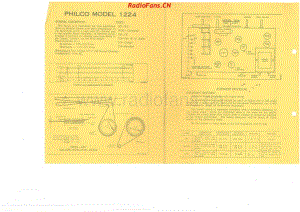 Philco-model-1224-radiogram-6V-DW-AC-1953- 电路原理图.pdf