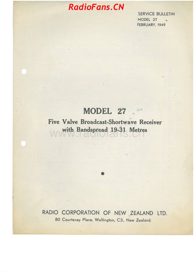 RCNZ-model-27-5V-DW-AC-1949 电路原理图.pdf_第1页