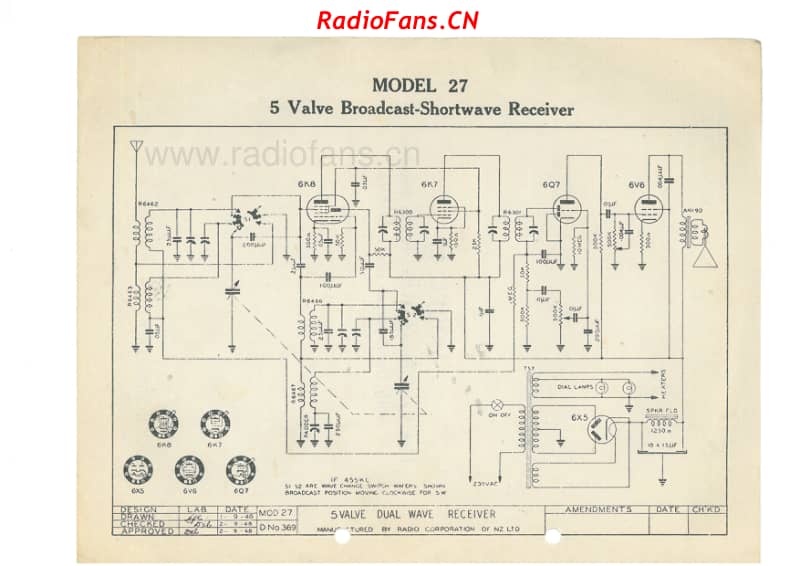 RCNZ-model-27-5V-DW-AC-1949 电路原理图.pdf_第2页