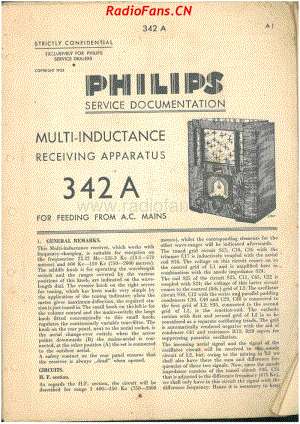 Philips-342A-7V-AW-AC-1935 电路原理图.pdf
