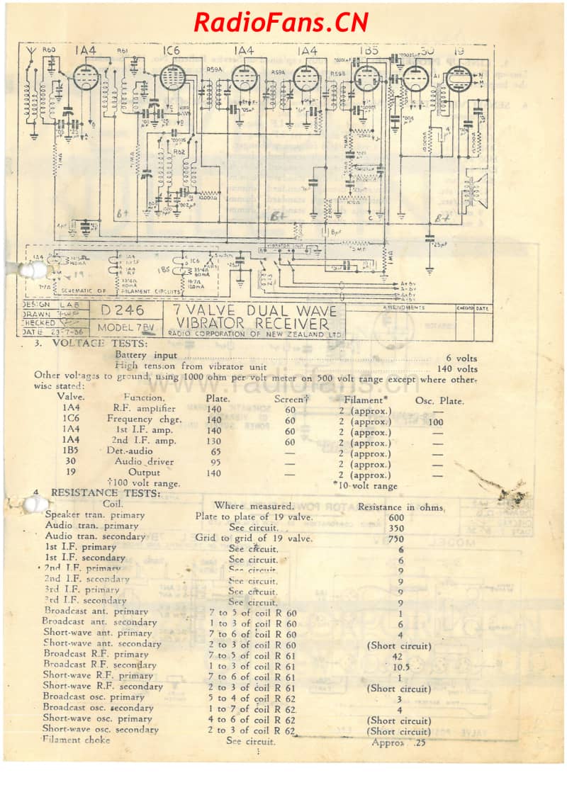 RCNZ-model-7BV-7V-DW-VIB-1936 电路原理图.pdf_第3页