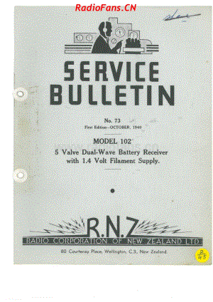 RCNZ-model-102-5V-DW-Battery-1940 电路原理图.pdf