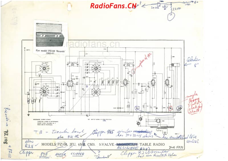 PYE-PZ108-Ricardo-PZ112-Astor-JFU-Astor-PLK-Clipper-6M8-1960 电路原理图.pdf_第1页