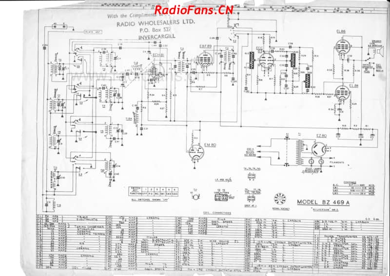 Philips-BZ469A 电路原理图.pdf_第1页