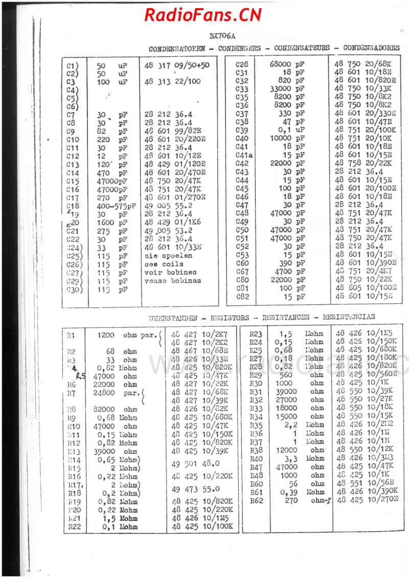 Philips-BX706A-6V-BS-AC-1950 电路原理图.pdf_第3页