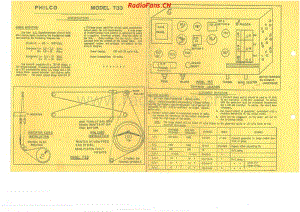 Philco-model-733-6V-AW-AC-1949 电路原理图.pdf