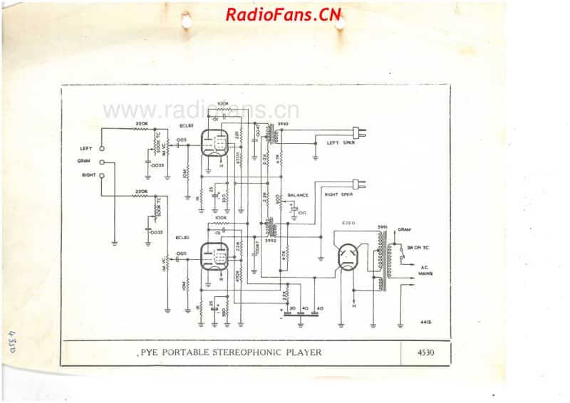 PYE-model-unknown-stereo-player 电路原理图.pdf_第1页