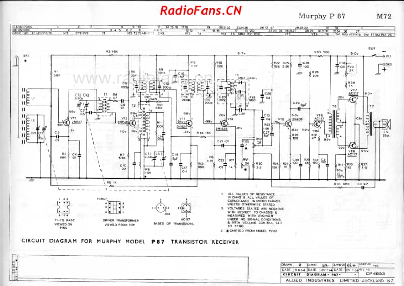 murphy-p87-transistor-radio 电路原理图.pdf_第1页