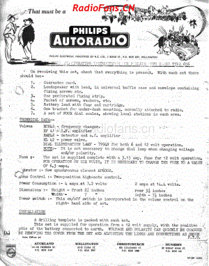 philips-656-car-radio-instructions 电路原理图.pdf