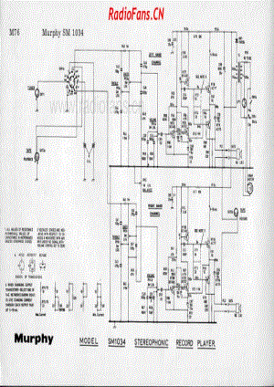 murphy-sm1034-stereo-record-player 电路原理图.pdf