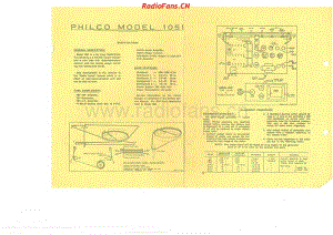 Philco-model-1051-radiogram-9V-AW-AC-1954- 电路原理图.pdf