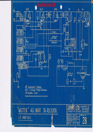 Johns-Ltd-Motex-All-Wave-model-76-receiver-1936 电路原理图.pdf