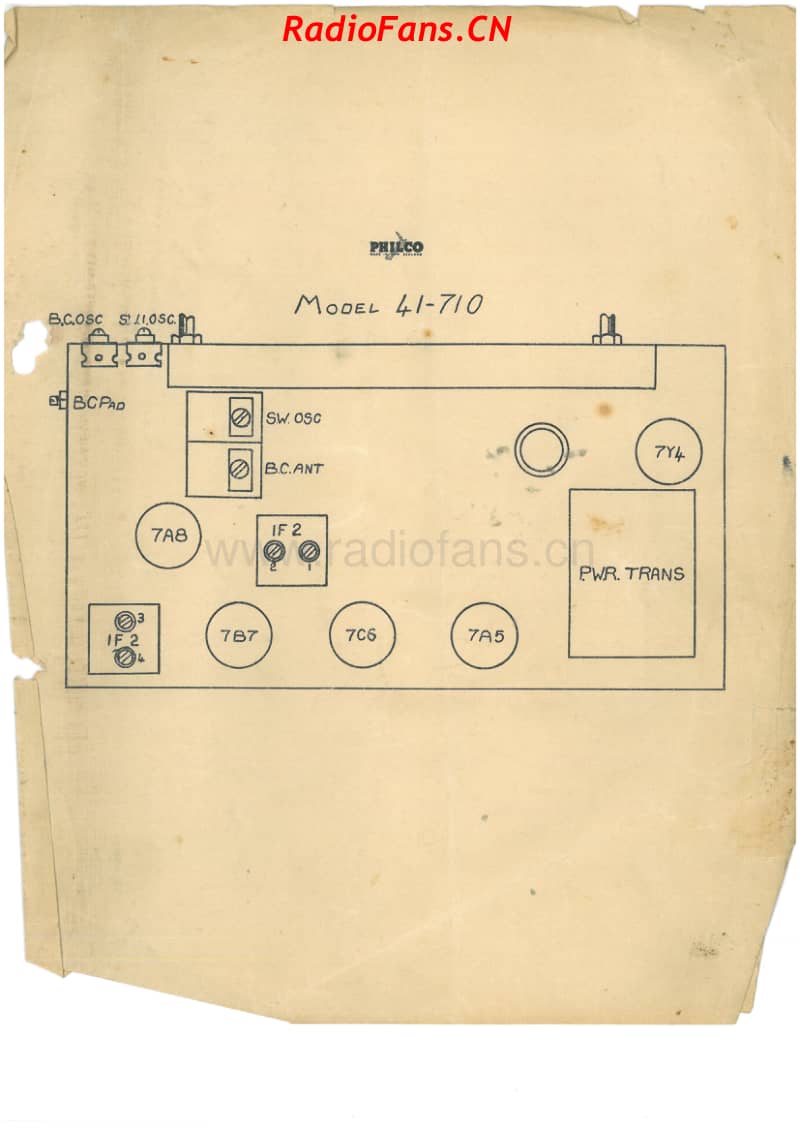Philco-model-41-710-5V-AW-AC-1941 电路原理图.pdf_第1页