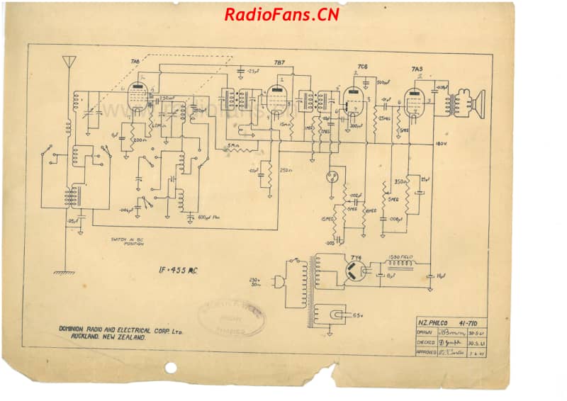 Philco-model-41-710-5V-AW-AC-1941 电路原理图.pdf_第2页