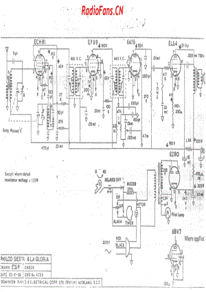 Philco-model-Siesta-and-La-Gloria-5V-BC-AC-1958- 电路原理图.pdf