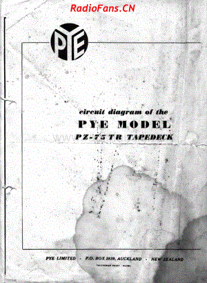 pye-pz75-tr-tapedeck 电路原理图.pdf