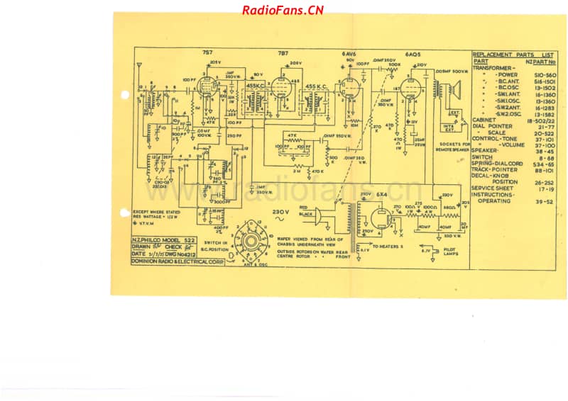 Philco-model-502522-5V-AW-AC-1955- 电路原理图.pdf_第3页