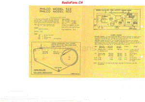 Philco-model-502522-5V-AW-AC-1955- 电路原理图.pdf