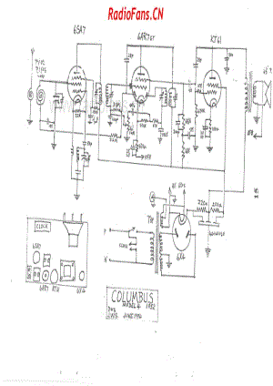 RCNZ-model-4-4V-BC-AC-clock-radio-1952 电路原理图.pdf