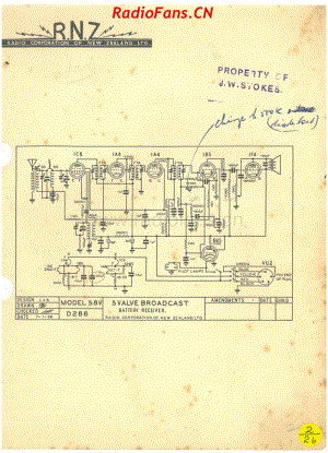 RCNZ-model-58V-5V-BC-VIB-1938 电路原理图.pdf