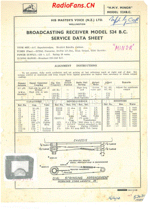 HMV-524BC-Minor-4V-BC-AC-1953 电路原理图.pdf