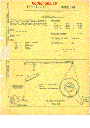 Philco-model-818-5V-AW-AC-1949- 电路原理图.pdf