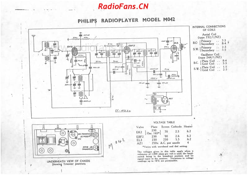 Philips-MO42-4V-DW-AC-19xx 电路原理图.pdf_第1页