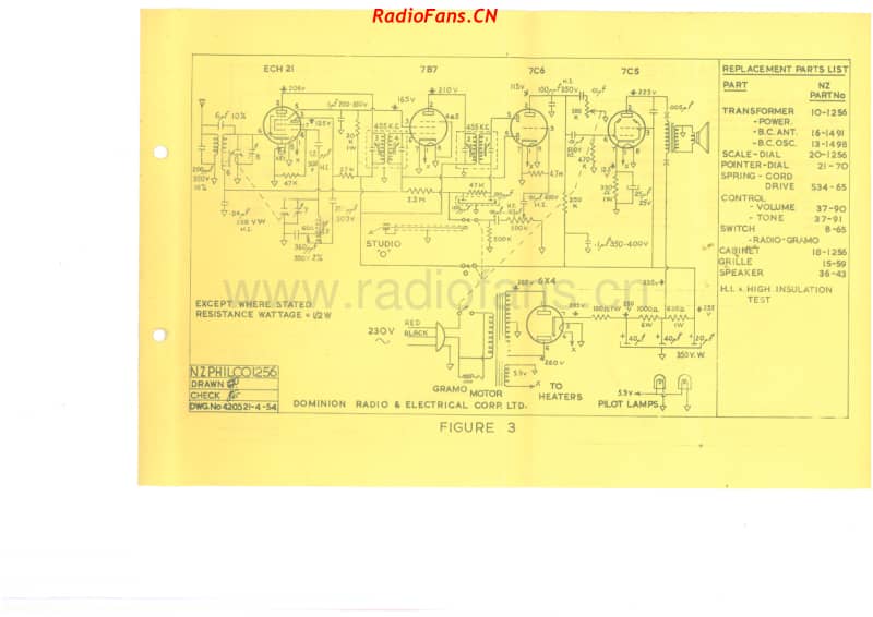 Philco-model-1256-radiogram-5V-BC-AC-1954 电路原理图.pdf_第2页
