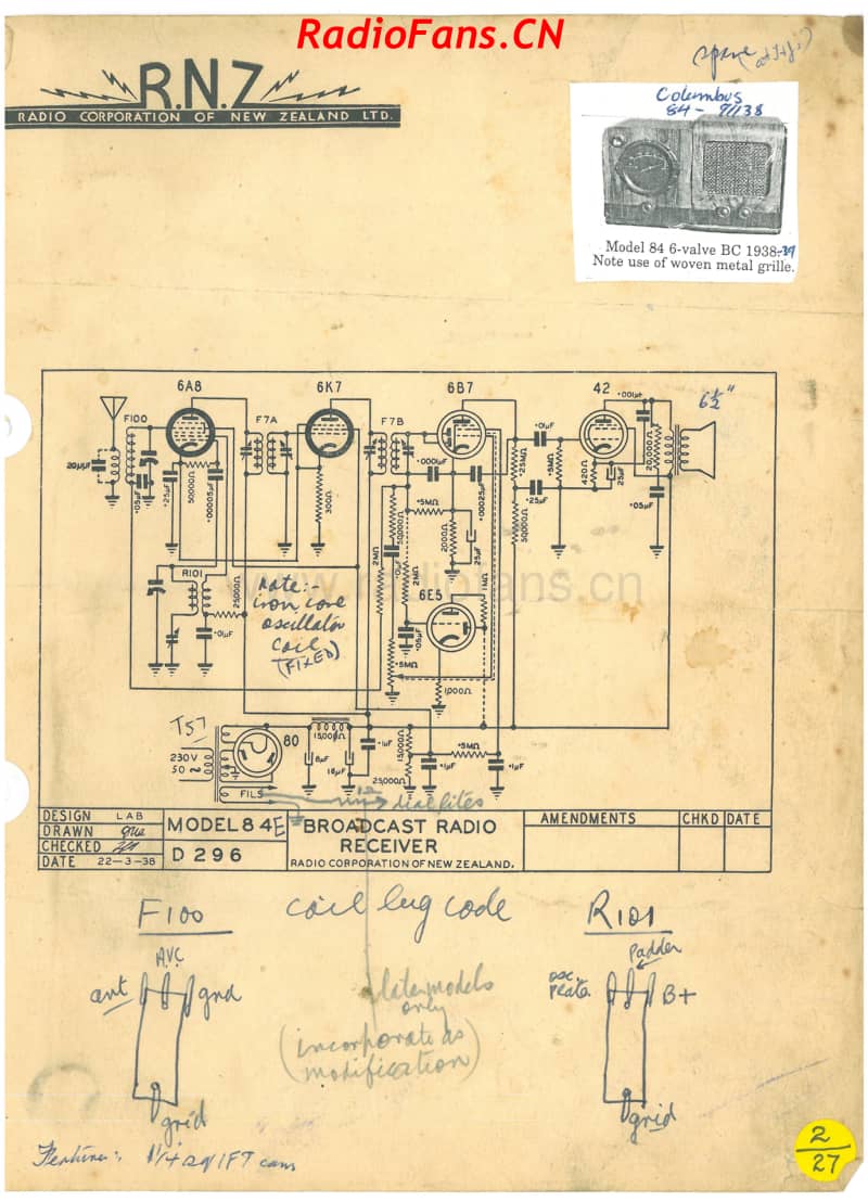 RCNZ-model-84-84E-5V-BC-AC-1938 电路原理图.pdf_第1页