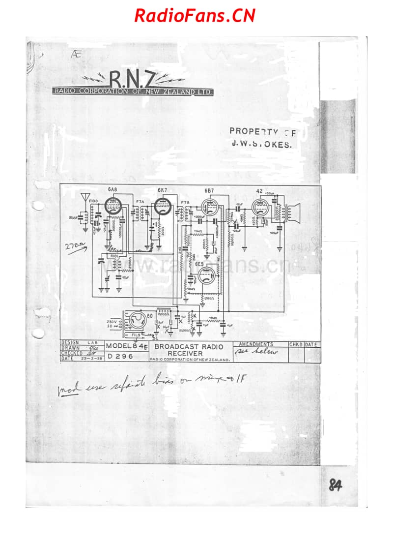RCNZ-model-84-84E-5V-BC-AC-1938 电路原理图.pdf_第3页