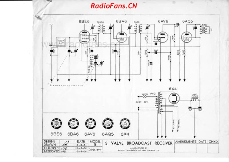 RCNZ-model-5-5V-BC-AC-1952-54 电路原理图.pdf_第3页
