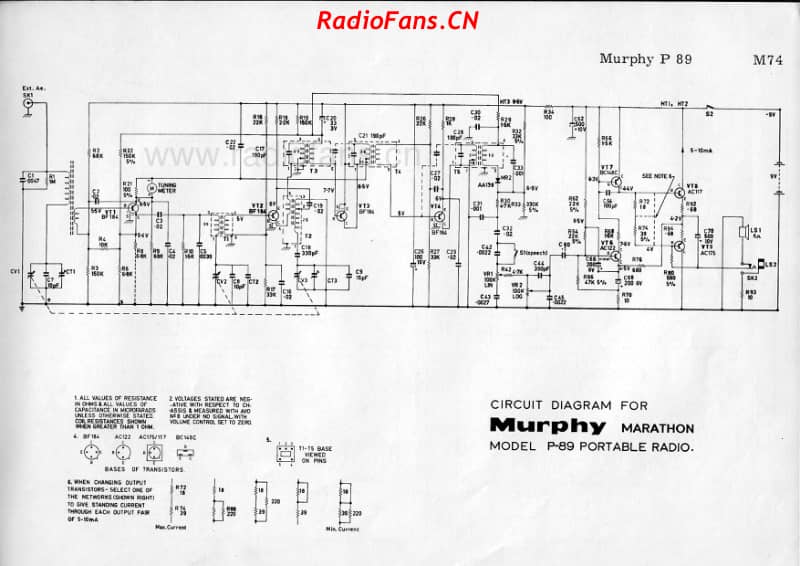 murphy-p89-marathon-transistor-portable 电路原理图.pdf_第1页