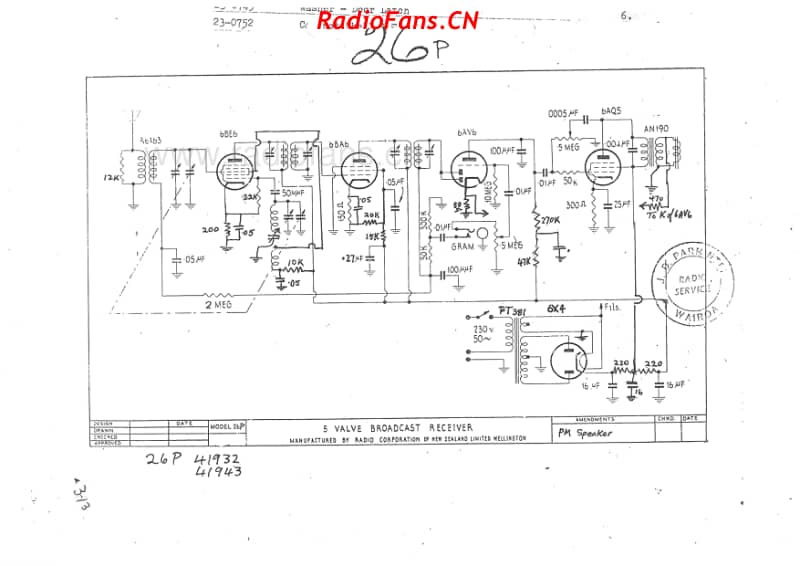 RCNZ-model-26N26P-5V-BC-AC-1954 电路原理图.pdf_第3页