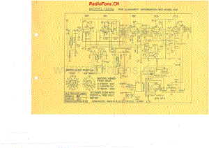 Philco-model-1223A-6V-DW-AC-1952- 电路原理图.pdf