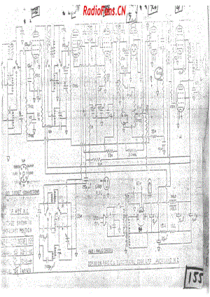 Philco-model-155-8V-AW-AC-1945- 电路原理图.pdf