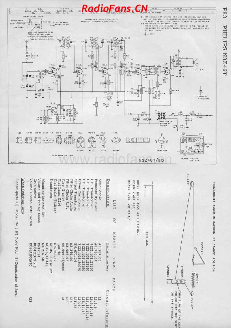 philips-n3z46t-car-radio 电路原理图.pdf_第2页