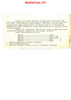 HMV-valve-substitution-list-1946 电路原理图.pdf