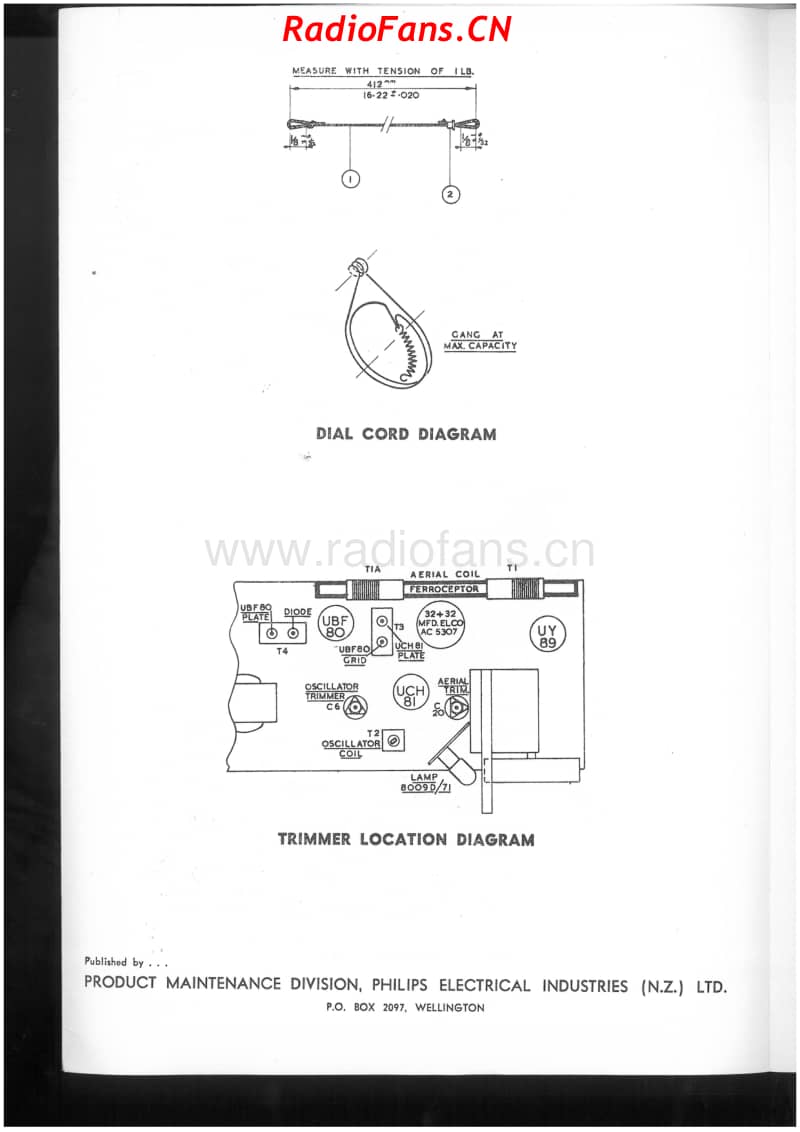 Philips-B1Z95U-Philette-Tunetta-4V-BC-ACDC-19xx 电路原理图.pdf_第2页