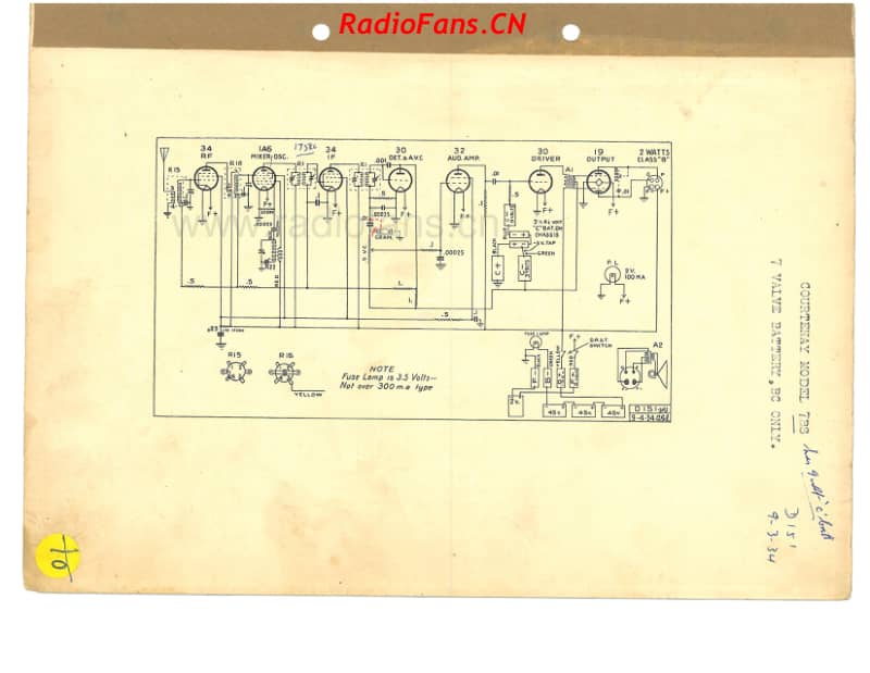 RCNZ-model-7BS-Courtenay-7V-BC-Battery-1934 电路原理图.pdf_第1页