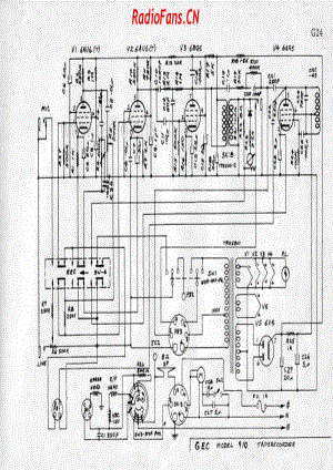 gec-model-910-tape-recorder 电路原理图.pdf