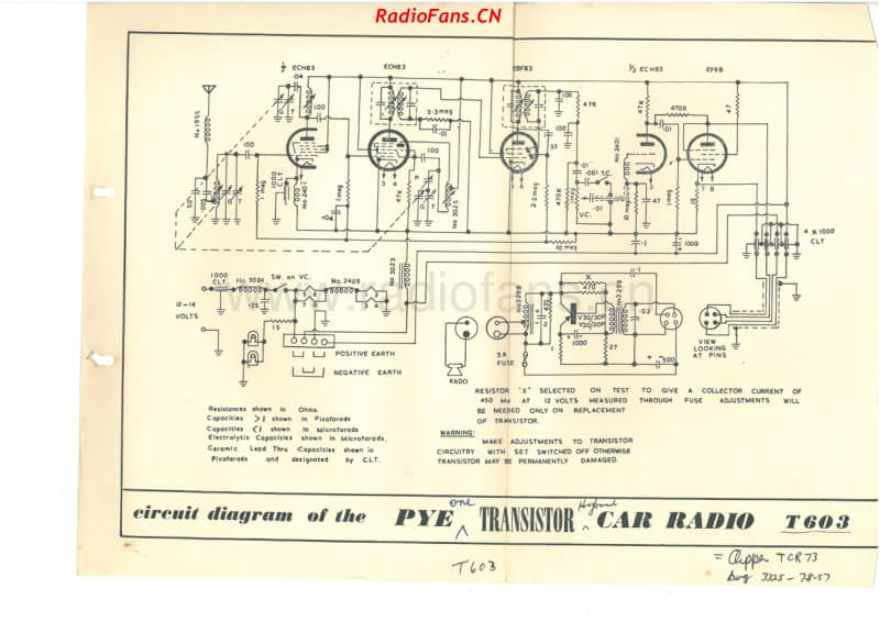 PYE-T603-Clipper-TCR73-car-radio 电路原理图.pdf_第1页