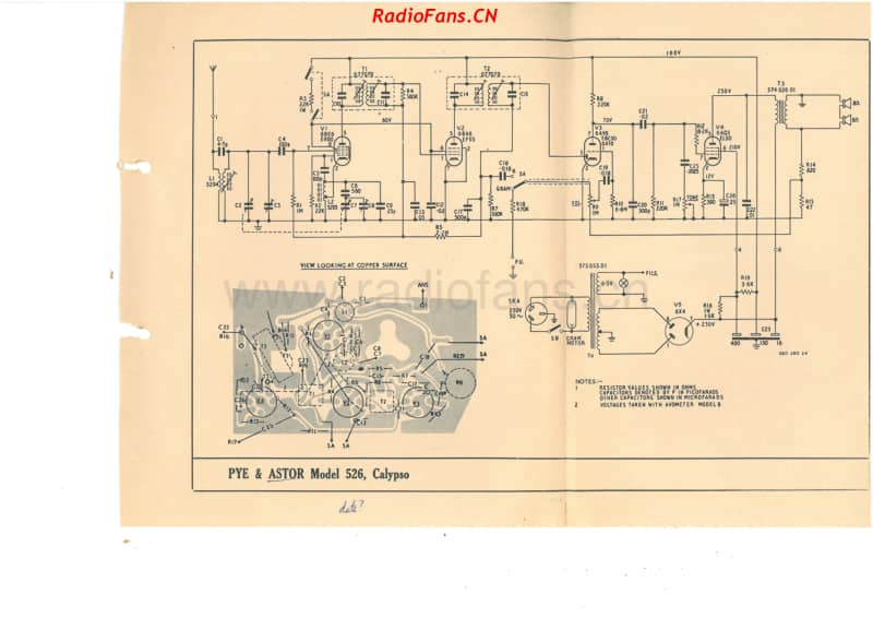 PYE-527-Astor-526-Calypso-radiogram 电路原理图.pdf_第2页