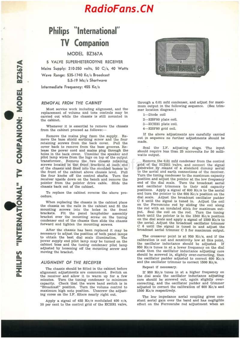 Philips-BZ367A-International-5V-DW-AC-195x 电路原理图.pdf_第1页