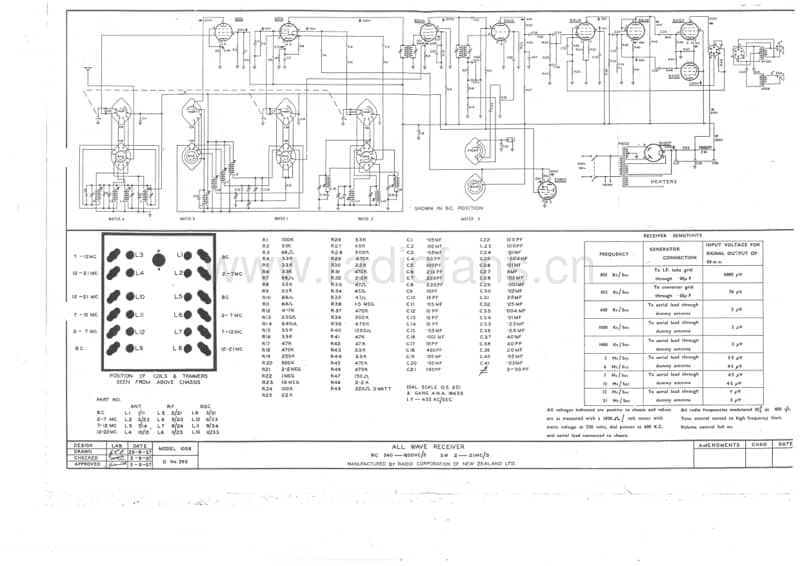 RCNZ-model-1006-8V-AW-AC-1957 电路原理图.pdf_第1页