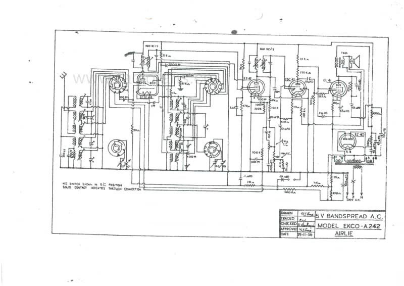 rl-ekco-a242-airlie-5v-bandspread-ac-1956-1 电路原理图.pdf_第1页