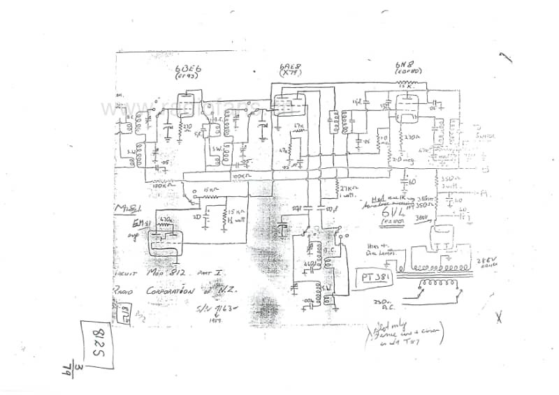 RCNZ-model-812S-7V-DW-AC-stereo-19xx 电路原理图.pdf_第1页