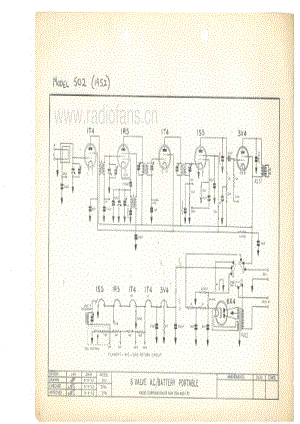RCNZ-model-502-6V-BC-AC-Battery-1952 电路原理图.pdf