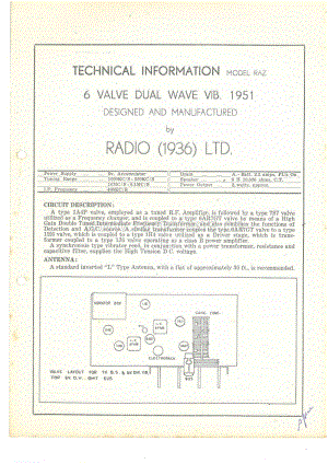 RL-RAZ-6V-DW-VIB-1951 电路原理图.pdf