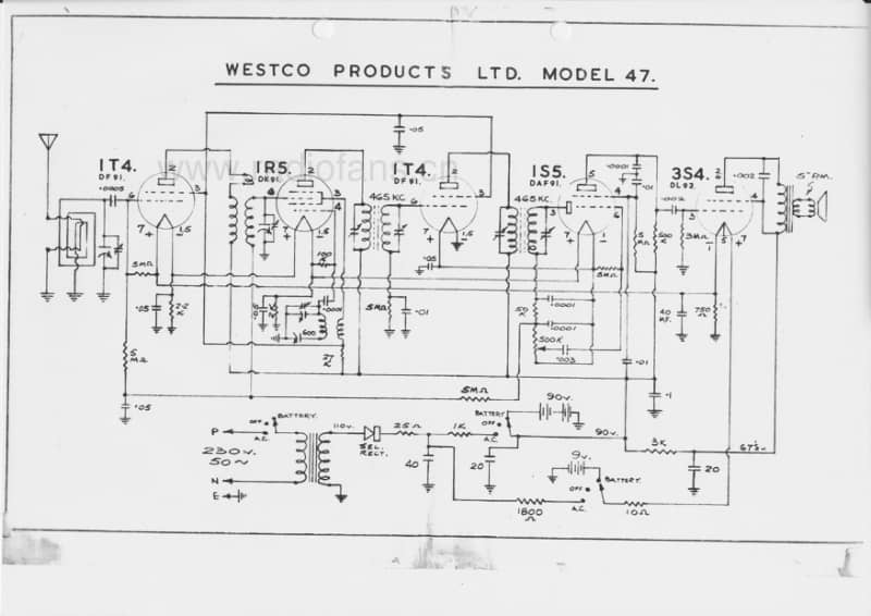 Westco-model-47 电路原理图.pdf_第1页